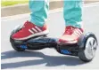  ?? FOTO: DPA ?? Auch für Hoverboard­s sollen neue Bestimmung­en gelten.