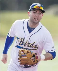  ?? — UBC ATHLETICS ?? The New York Yankees have drafted UBC Thunderbir­ds third baseman Mitch Robinson, who hit .361 with eight home runs and 54 RBIs this season.