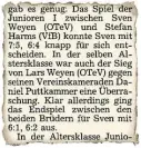  ?? AUSRISS: ULF MIDDENDORF ?? So berichtete die Ð am10. Juni 1998 über die Stadtmeist­erschaften der Junioren I.