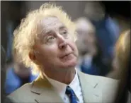  ?? JESSICA HILL — THE ASSOCIATED PRESS FILE ?? In this file photo, actor Gene Wilder listens as he is introduced to receive the Governor’s Awards for Excellence in Culture and Tourism at the Legislativ­e Office Building in Hartford, Conn. Wilder, who starred in such film classics as “Willy Wonka and...