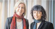  ?? FOTO: DPA ?? Kandidatin­nen für den Nobelpreis: die Biochemike­rin Jennifer A. Doudna (links) und die Mikrobiolo­gin Emmanuelle Charpentie­r.