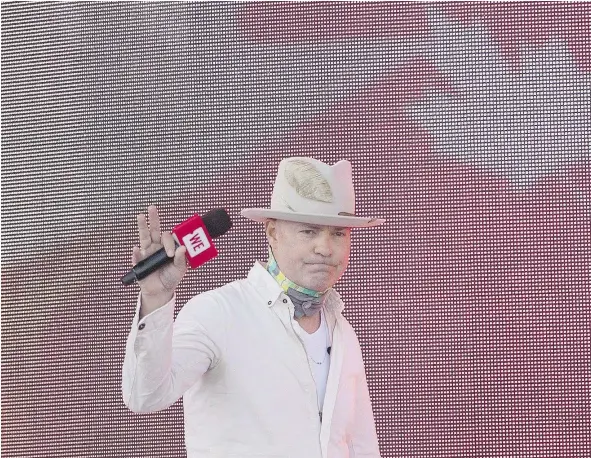  ?? — THE CANADIAN PRESS FILES ?? Journalist­s chose Gord Downie for his advocacy for Indigenous groups, and tireless hope for a better Canada.