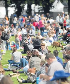  ?? Picture: Kris Miller. ?? The Royal Highland Show is bringing millions into the Scottish economy, organisers say.