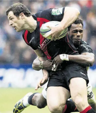  ??  ?? SPEED MERCHANT: Tim Visser can help solve Scotland’s lack-of-tries malady