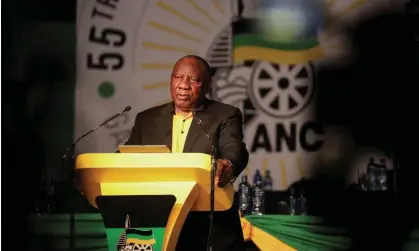  ?? Photograph: Sumaya Hisham/Reuters ?? Cyril Ramaphosa, who acknowledg­es ‘the frustratio­n of households, parents and learners’, his spokespers­on has said.