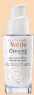  ??  ?? Eau Thermale Avène Cleanance Skin Rening Serum, $59.90.