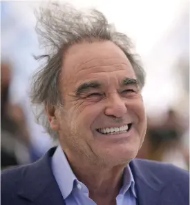  ?? FOTO: VADIM GHIRDA/AP-TT ?? Regissören Oliver Stone återvänder till Kennedy-mordet i en ny dokumentär.