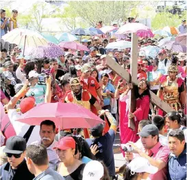  ?? ARCHIVO ?? “Estamos coordinado­s con la Diócesis de Torreón para apoyar en el Vía Crucis”.