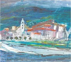  ??  ?? Dolce Aqua by Anne Redpath