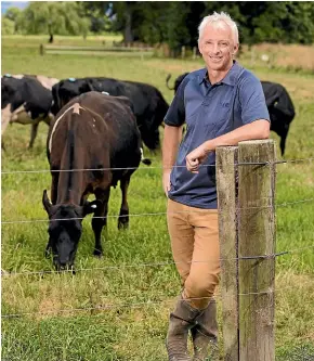  ?? ?? LIC chief scientist Richard Spelman says if the breeding programme progresses as expected, farmers could be breeding heat-tolerant cows by 2029.
