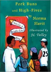  ??  ?? Children’s author Norma Slavit’s new book finds life lessons in stories told by Larry Chu Jr., son of the acclaimed Peninsula chef Lawrence Chu.