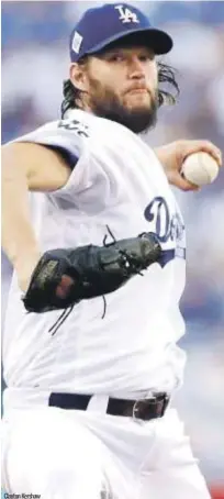  ??  ?? Clayton Kershaw