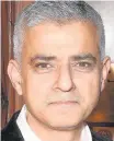  ??  ?? SLOWDOWN London mayor Sadiq Khan forecasts problems