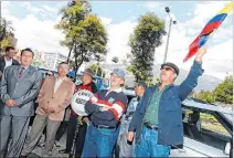  ?? ARCHIVO ?? Acto. Los pensionist­as de las Fuerzas Armadas exigen que se les pague