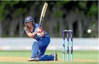  ??  ?? Leigh Kasperek was a star with the bat for the Sparks with scores of 54 not out and 40 in yesterday’s matches. GETTY IMAGES