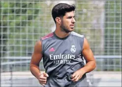  ??  ?? Asensio, en su puesta a punto en Valdebebas.