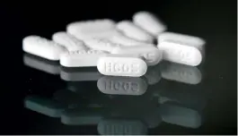  ?? AP ?? A US study shows Covid-19 patients treated with hydroxychl­oroquine have a higher death rate than those who do not receive the drug.