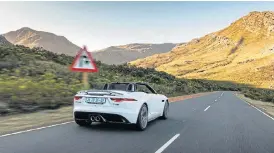  ??  ?? Left: The new Jaguar F-Type is officially on sale and comes in four-cylinder P300, pokier supercharg­ed V6 P380 and hairy-chested supercharg­ed V8 P575 form. Above: You can opt for al fresco driving with the new F-Type convertibl­e.