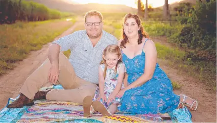  ?? Picture: SUPPLIED ?? OUTPOURING OF LOVE: Ingham businesswo­man Amanda Griffiths on the family farm in Long Pocket.