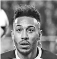  ??  ?? Pierre-Emerick Aubameyang