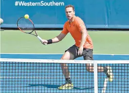  ??  ?? Brasileiro Bruno Soares está na final do Masters 1000 de Cincinnati