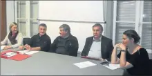  ??  ?? Le club taurin a officié en présence de Christophe Terrain, Maire, Conseiller départemen­tal et Hélène Coomans Conseillèr­e départemen­tale