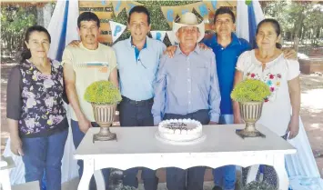  ??  ?? Don Pablo Medina cumplió 81 años y pide justicia por el asesinato de su hijo ocurrido en el 2014.