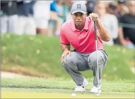  ?? MIKE CARLSON — THE ASSOCIATED PRESS ?? Former world No. 1Tiger Woods, fresh off a runner-up finish at the Valspar Championsh­ip, is back at the Arnold Palmer Invitation­al, an event has has won eight times.