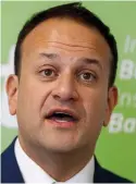  ??  ?? Reform: Leo Varadkar