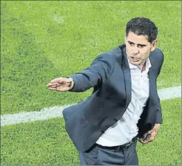  ?? FOTO: GETTY ?? Fernando Hierro, selecciona­dor español de fútbol