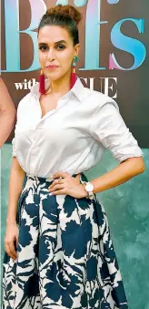  ??  ?? Neha Dhupia