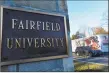  ?? Erik Trautmann / Hearst Connecticu­t Media ?? Fairfield University and other Connecticu­t colleges take a more proactive approach to teaching students about preventing sexual assault and harassment on campus.