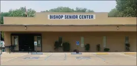  ?? File photo ?? The dinning facility at the Bishop Senior Center, which has been closed for renovation­s throughout the month of January, is scheduled to resume operations on Feb. 26.