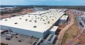  ?? Hanwha Qcells ?? Hanwha Qcells’ solar panel production plant in Cartersvil­le, Georgia