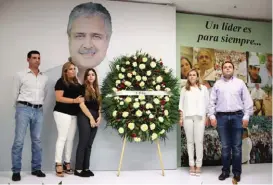  ?? CORTESÍA ?? En junio, se cumplieron 8 años de asesinato a excandidat­o priista.