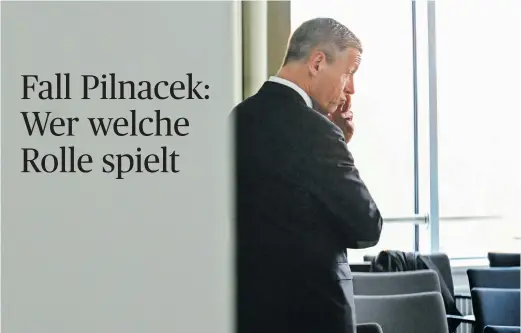  ?? [Picturedes­k/Helmut Fohringer] ?? Der ehemalige Sektionsch­ef im Justizmini­sterium, Christian Pilnacek.