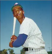  ?? THE ASSOCIATED PRESS — 1970 ?? Ernie Banks’ homer for the Cubs and Mays’ drive marked the first time two 500-homer players went long in one game.