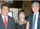  ??  ?? Sen. Franklin Drilon, Monaco Consul General Fortune Aletaledes­ma and US Ambassador Sung Kim