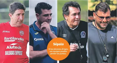  ??  ?? SANCIÓN. Héctor Vargas, Diego Vázquez, Nahún Espinoza y Martín García no cumplieron con 30 horas de capacitaci­ón.