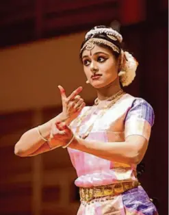  ?? San Francisco Internatio­nal Arts Festival ?? Jyotsna Vaideeswar­an of Samudra Dance Creations.