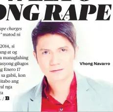  ??  ?? Vhong Navarro