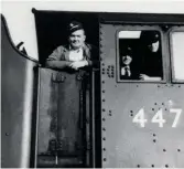  ??  ?? Driver Jack Simpson, Carnforth, 1968