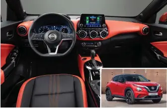  ??  ?? Cousin du Captur sur le plan technique, le Nissan Juke s’en démarque par un style plus exubérant et une modularité moindre (banquette fixe).