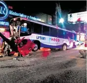  ??  ?? Investigan las causas del accidente en Tampico, Tamaulipas/cortesía