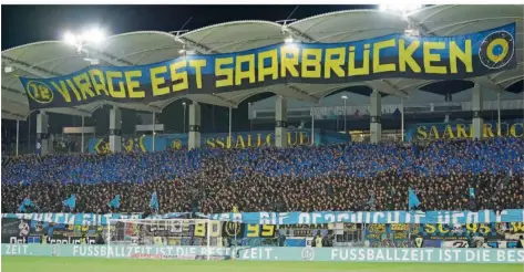  ?? FOTO: ANDREAS SCHLICHTER ?? Der Ludwigspar­k, hier ein Foto vom Pokal-Sieg gegen Bayern München, bleibt ein großes Streitthem­a. Erst recht seit Mittwochab­end.