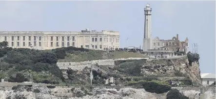  ?? JUSTIN SULLIVAN/ GETTY IMAGES ?? Already a tourist attraction because of its infamous penitentia­ry which closed in 1963, Alcatraz Island’s restored gardens provide visitors with a stark contrast to the correction­al facility.