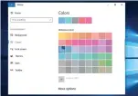  ??  ?? Tweaking colors is only aesthetic, but can help Windows feel more streamline­d.