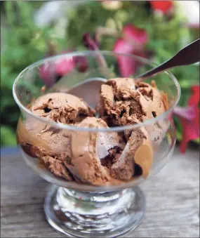  ?? Hillary Levin / Tribune News Service ?? Dark chocolate-chile ice cream