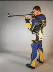  ?? PHOTO COURTESY AKRON ATHLETICS ?? Zachary Strohl (Boyertown) is a top performer on the University of Akron rifle team.