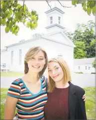  ?? The News-Times / Contribute­d photo ?? Phair Elizabeth, left, is playing the lead in Coco Cashman’s, right, movie, “Golden,” an independen­t film being shot in Kent and Sherman this month.